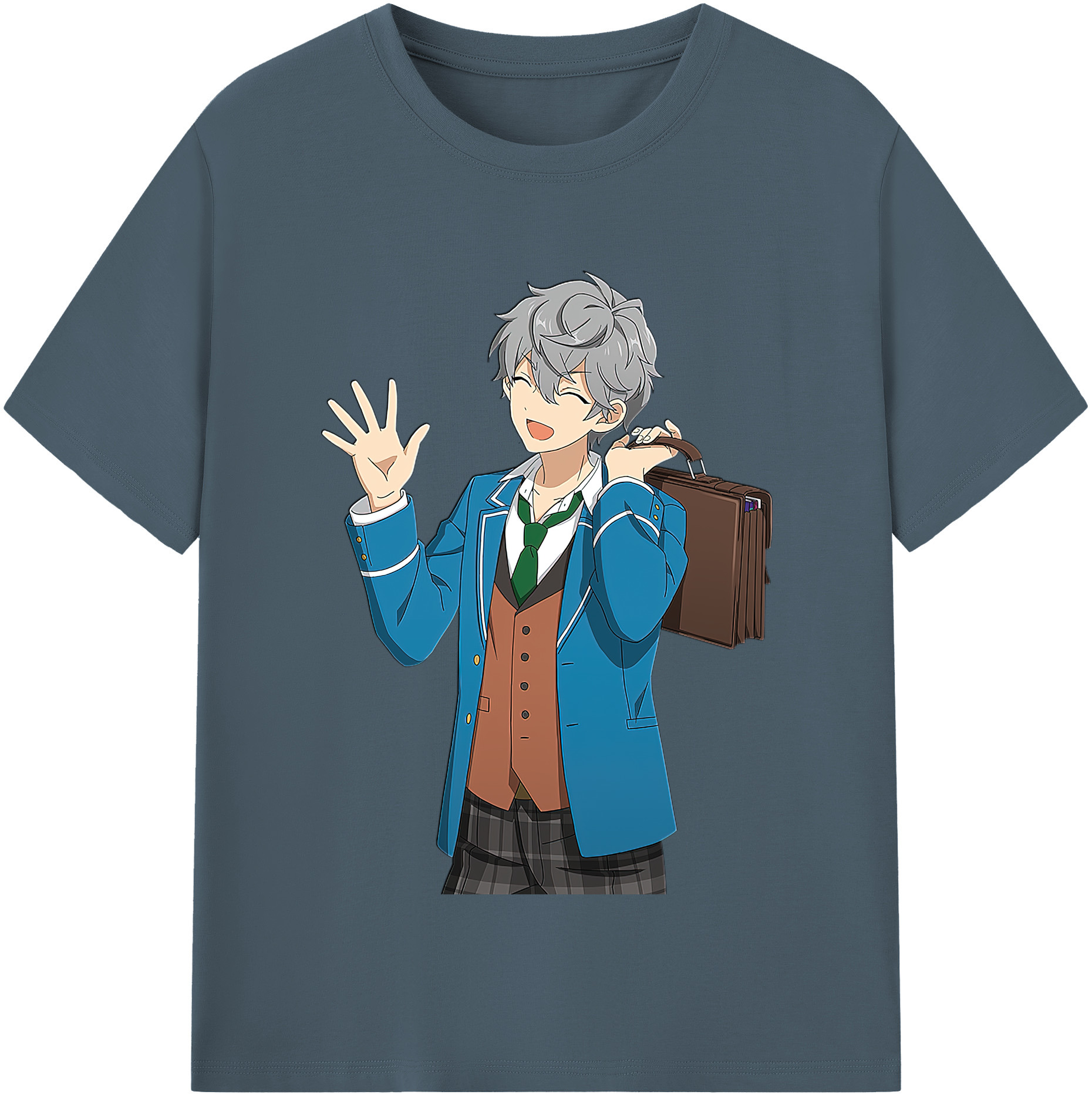 （画像用） あんさんぶるスターズ! Ensemble Stars 綿100％半袖Tシャツ（フロントプリント）